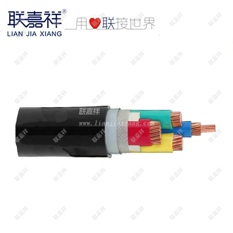 VV22- 銅芯聚氯乙烯絕緣鋼帶铠裝聚氯乙烯護套電力電纜